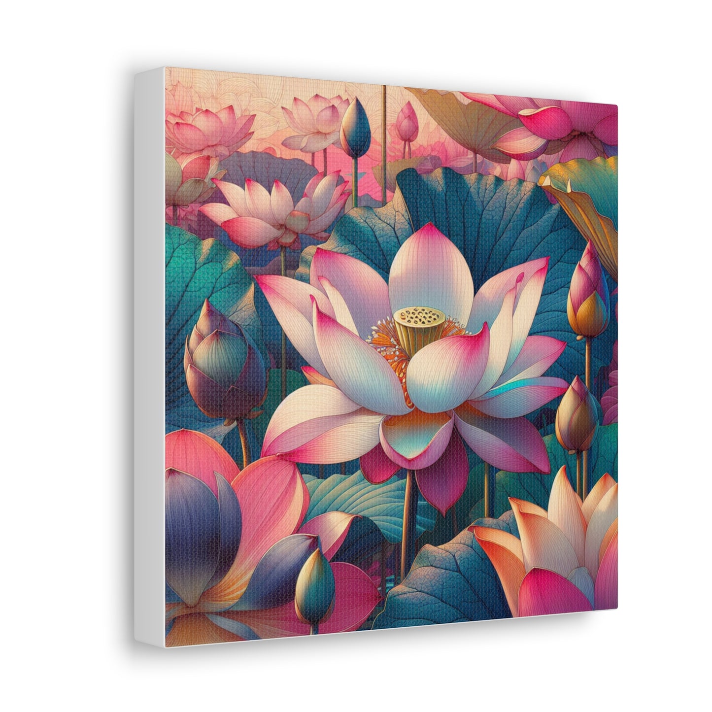 Lotus Canvas Wall Art