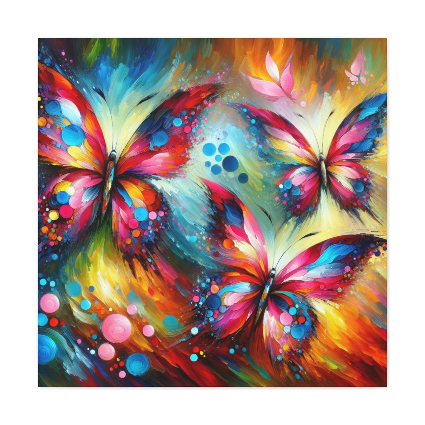 Butterflies Canvas Wall Art