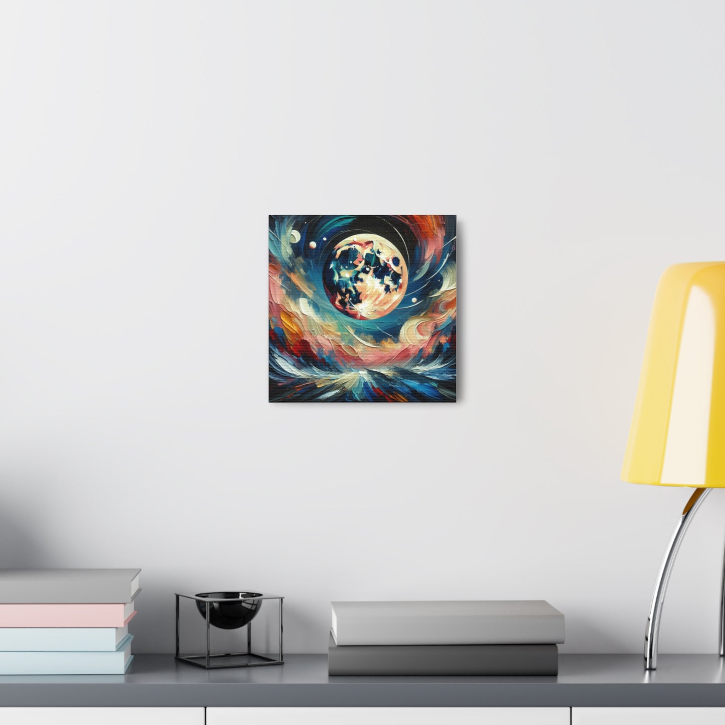 Full Moon Canvas Wall Art