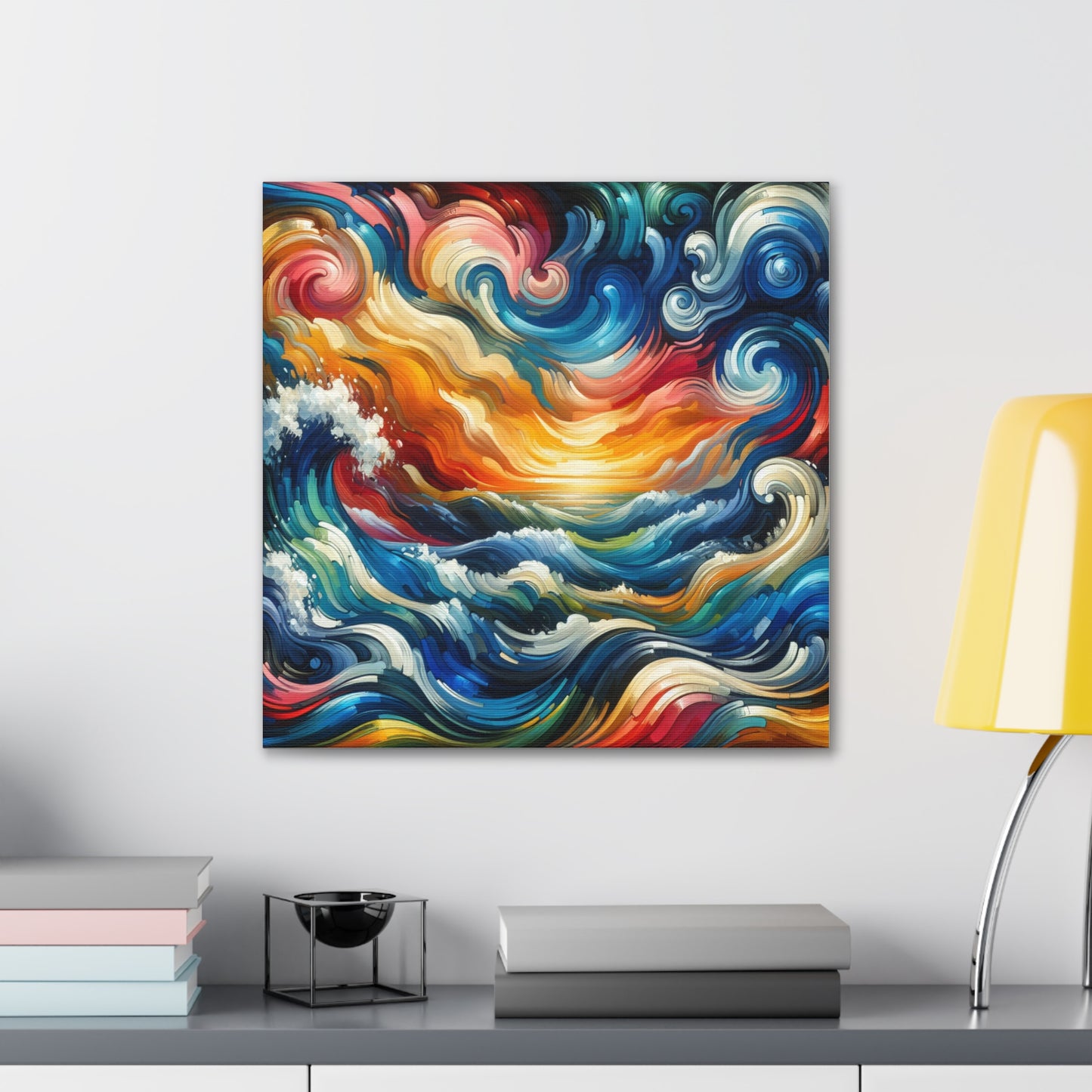 Ocean Waves Canvas Wall Art