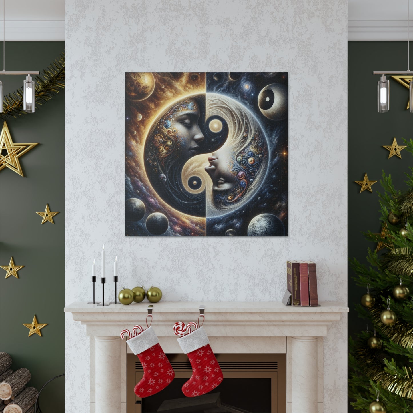 Yin Yang Canvas Wall Art