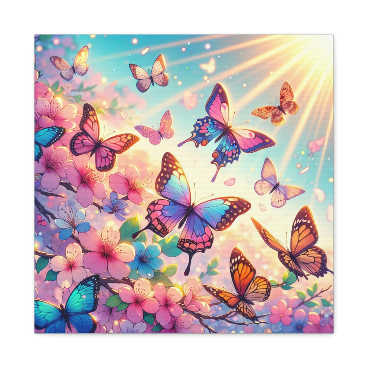 Butterflies Canvas Wall Art