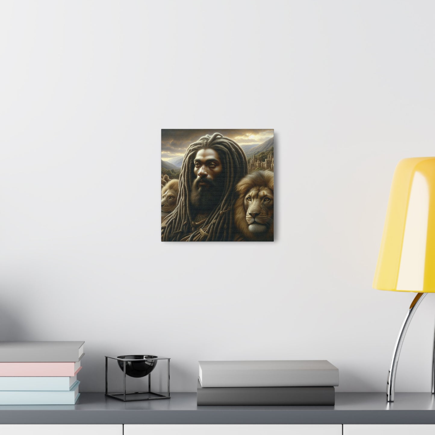 Jah Rastafari Canvas Wall Art