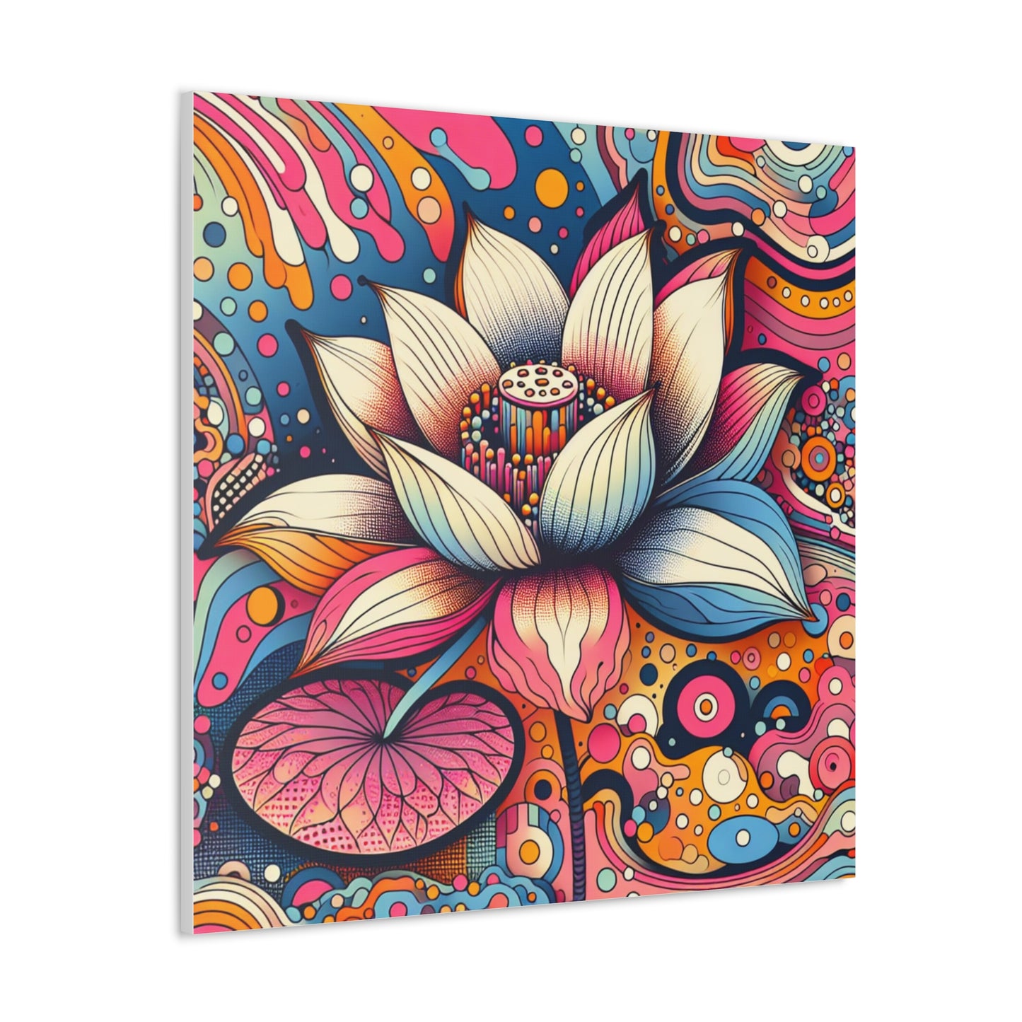 Lotus Canvas Wall Art