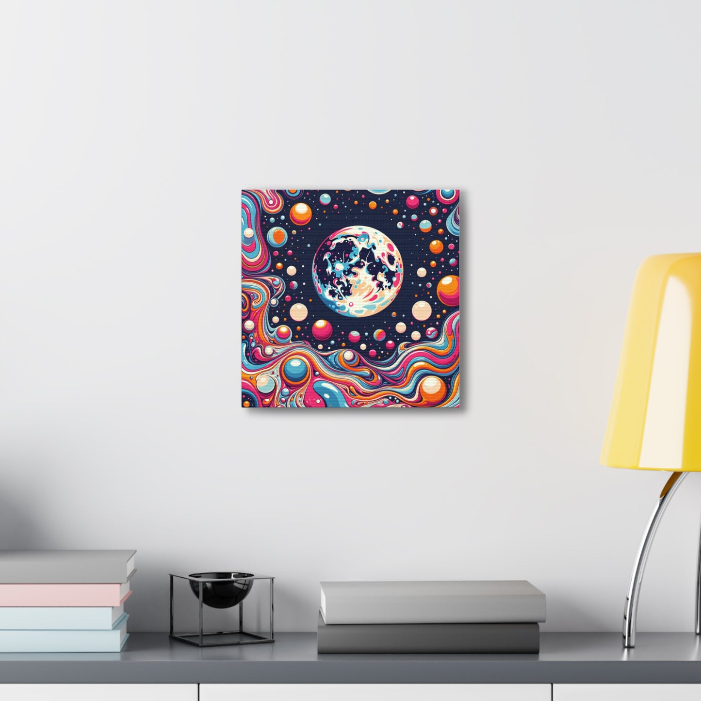 Full Moon Canvas Wall Art