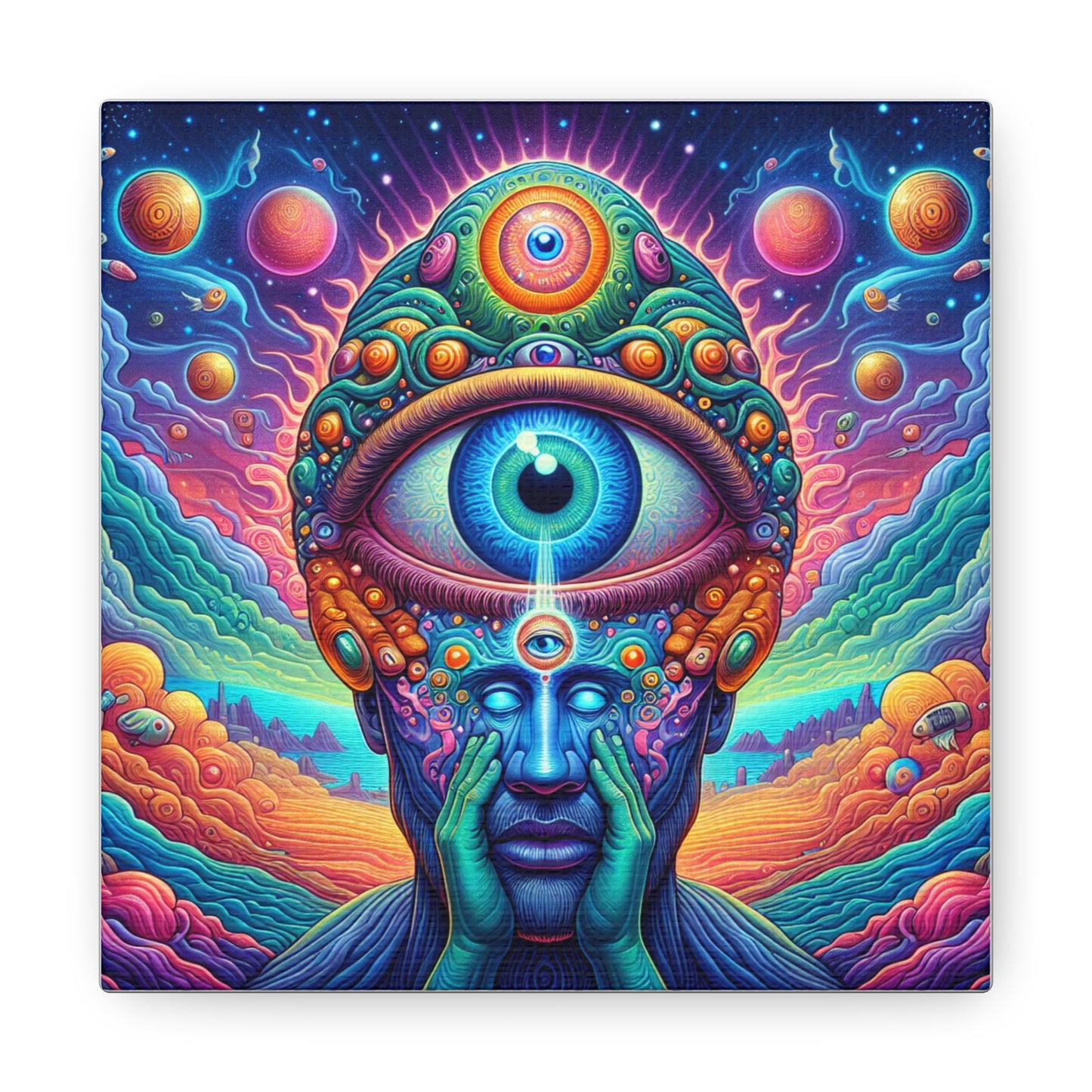 Third Eye Awakening Canvas Wall Art