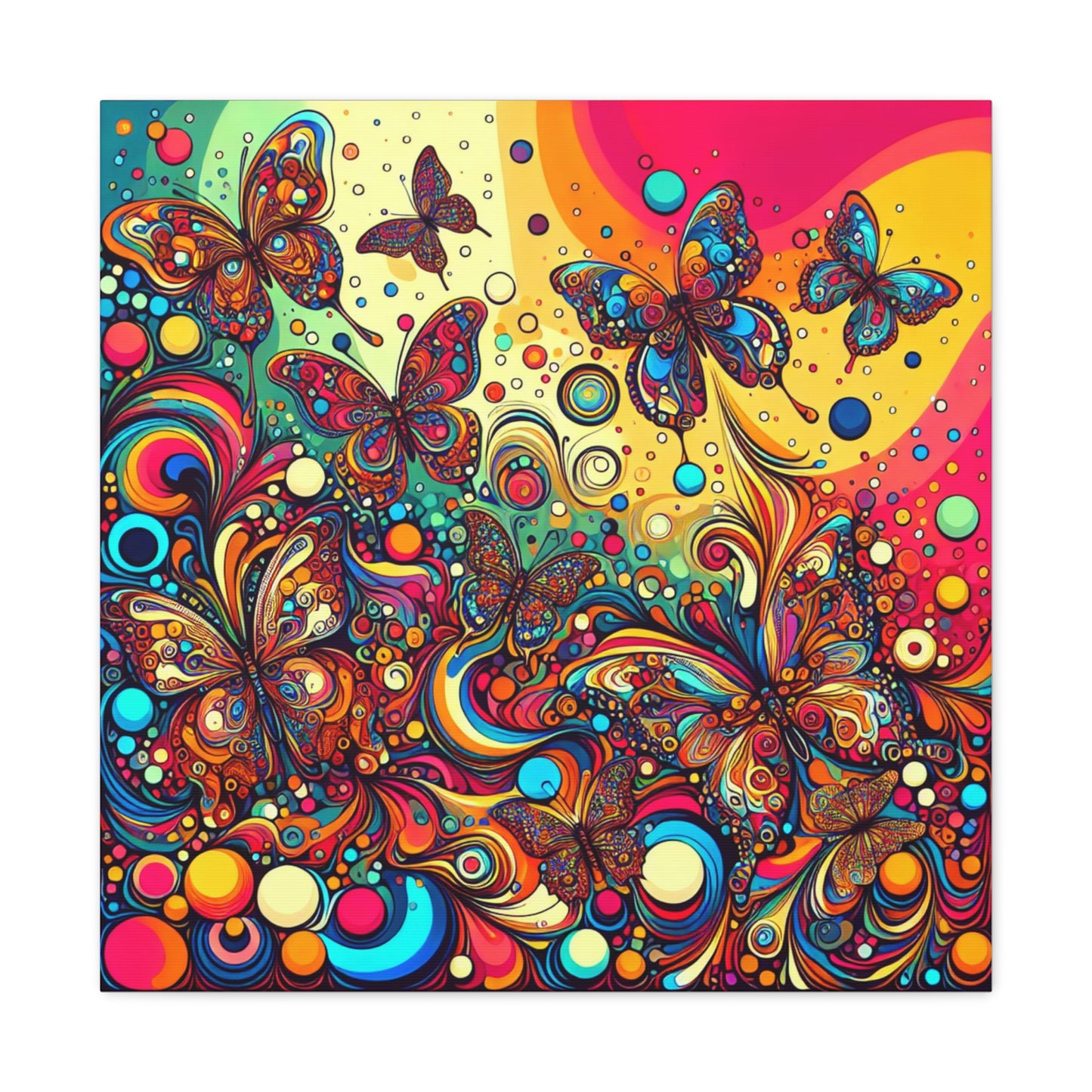 Butterflies Canvas Wall Art