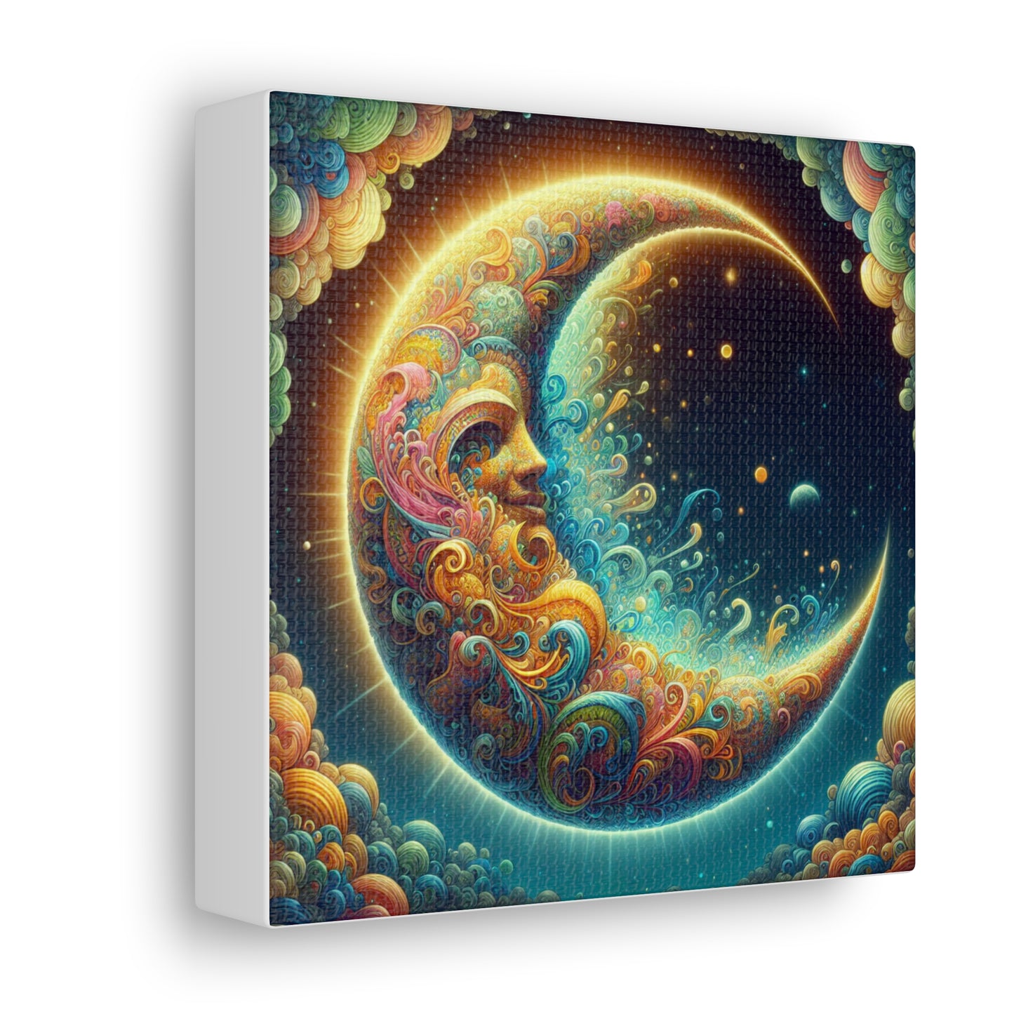 Half Moon Canvas Wall Art