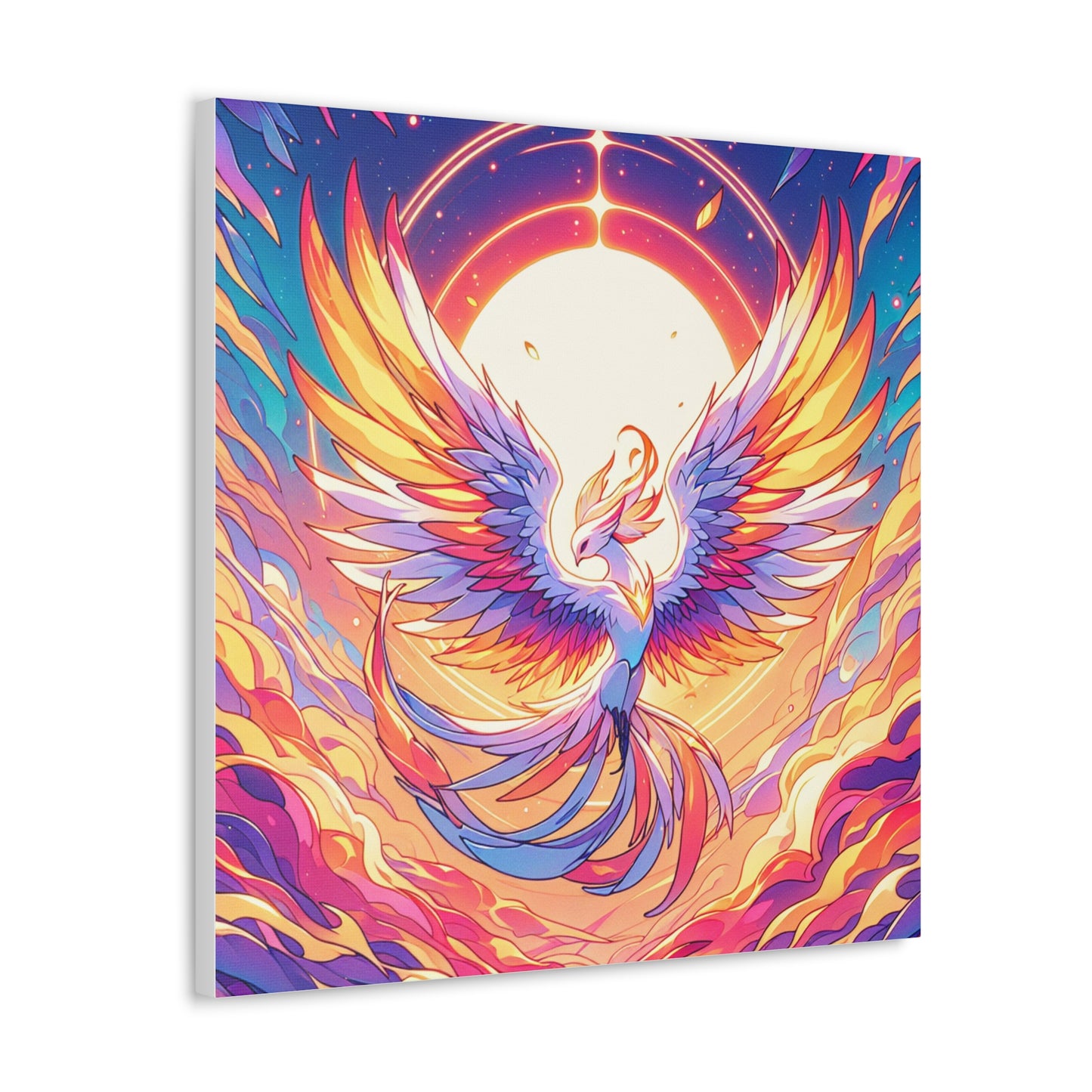 Phoenix Rising Canvas Wall Art