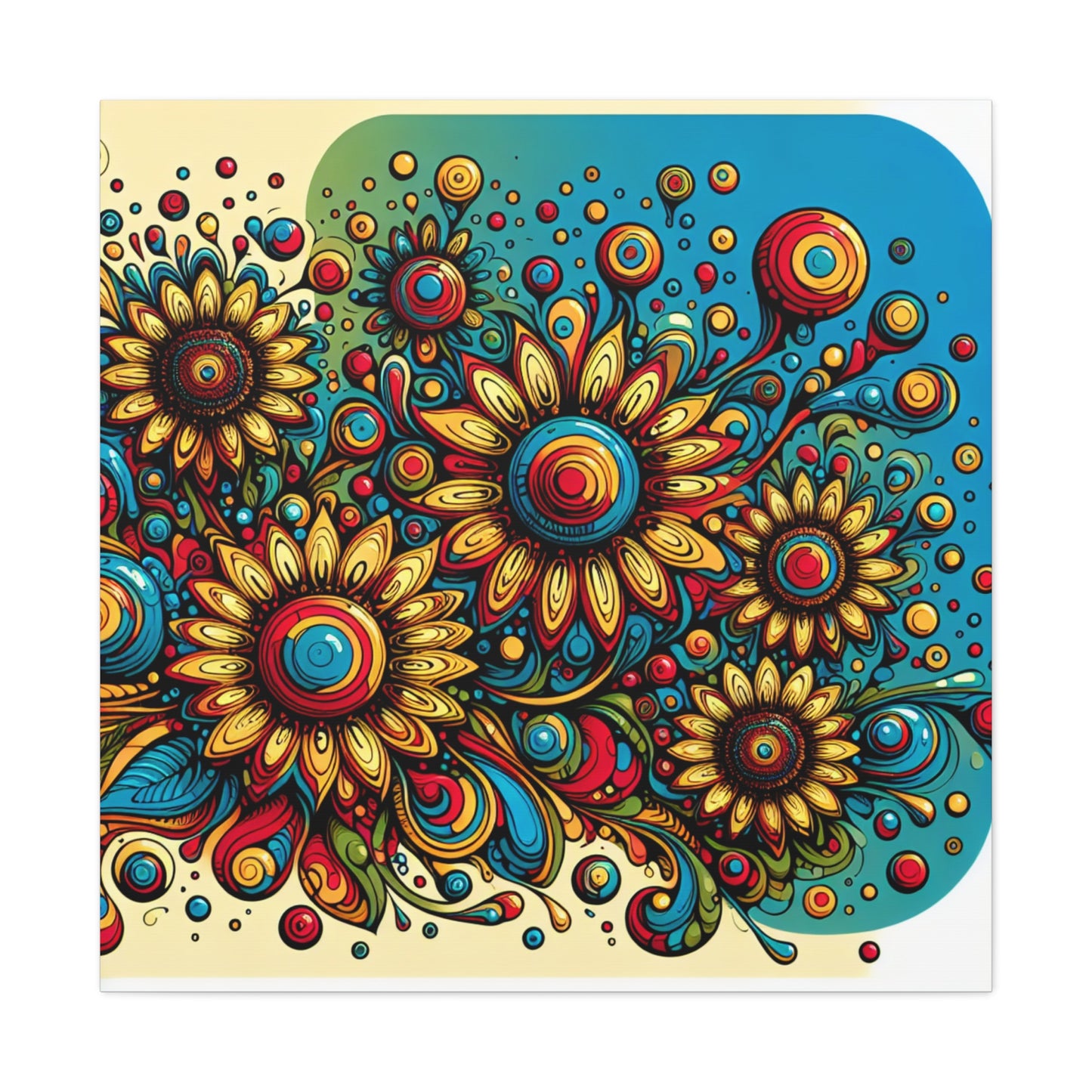 Sunflowers Canvas Wall Art