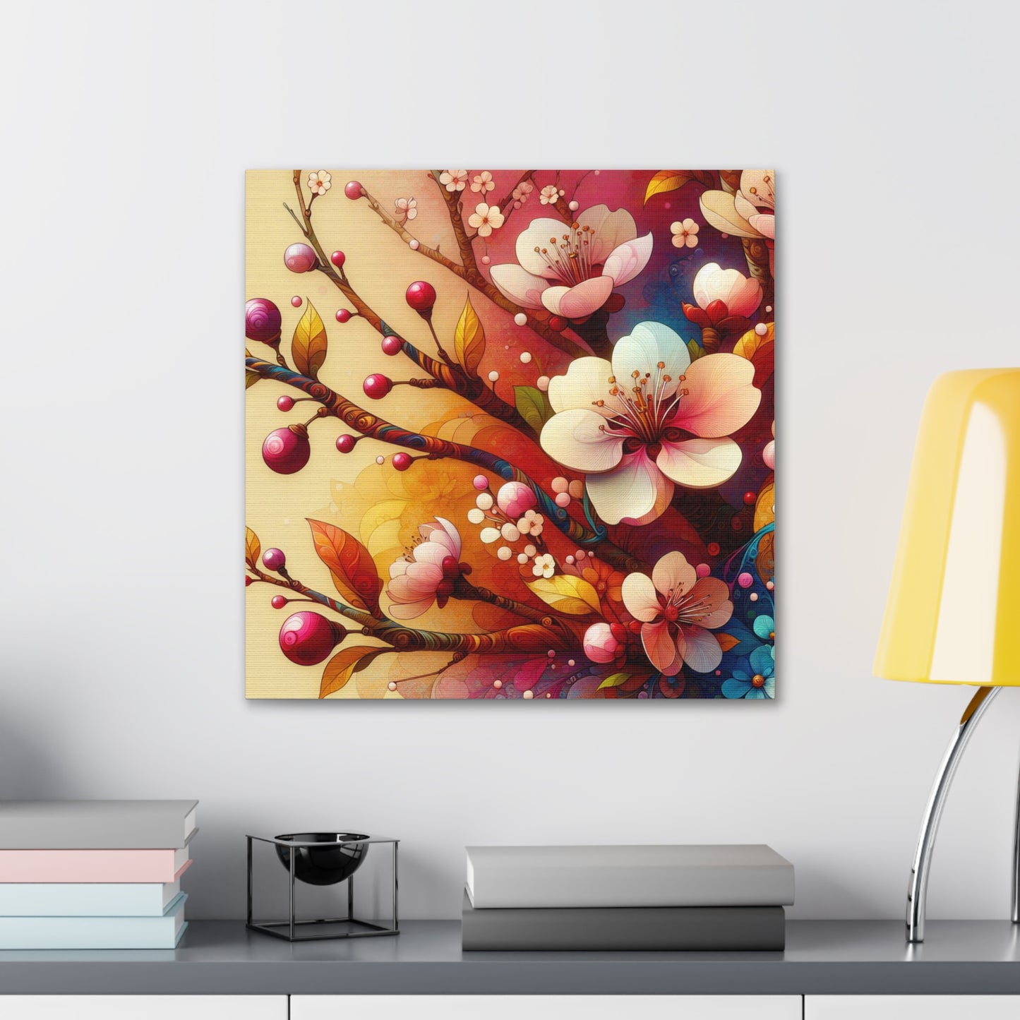 Cherry Blossom Canvas Wall Art