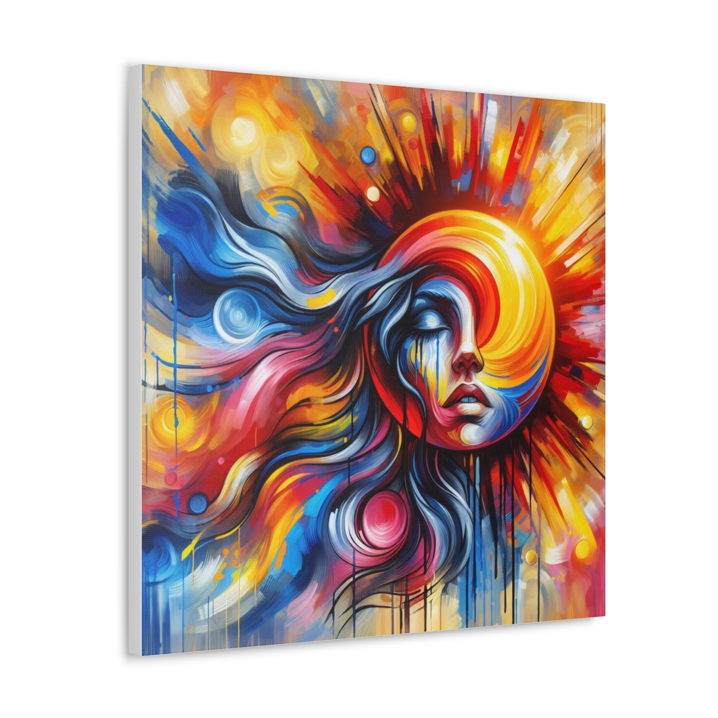 Sun Canvas Wall Art