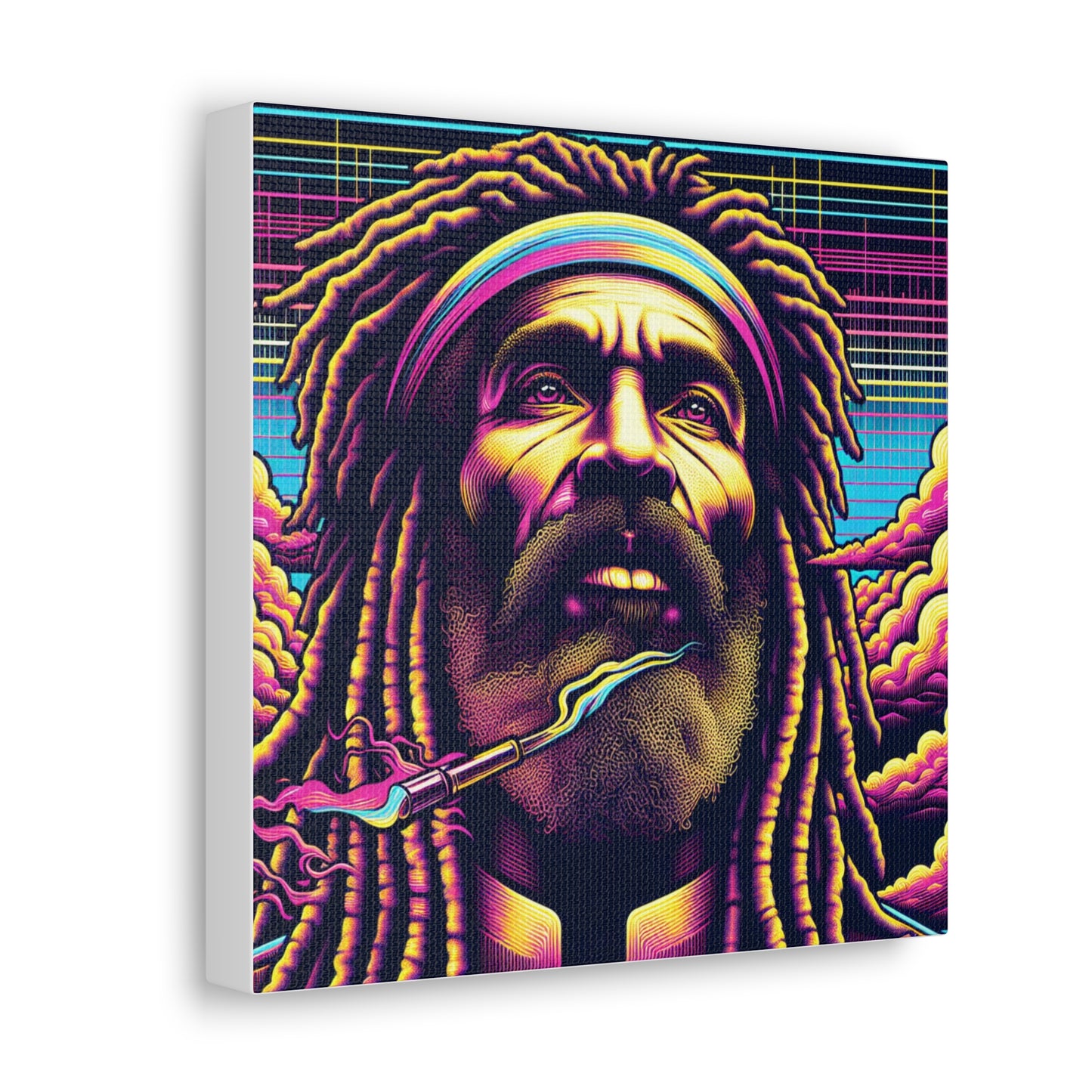 Jah Rastafari Canvas Wall Art