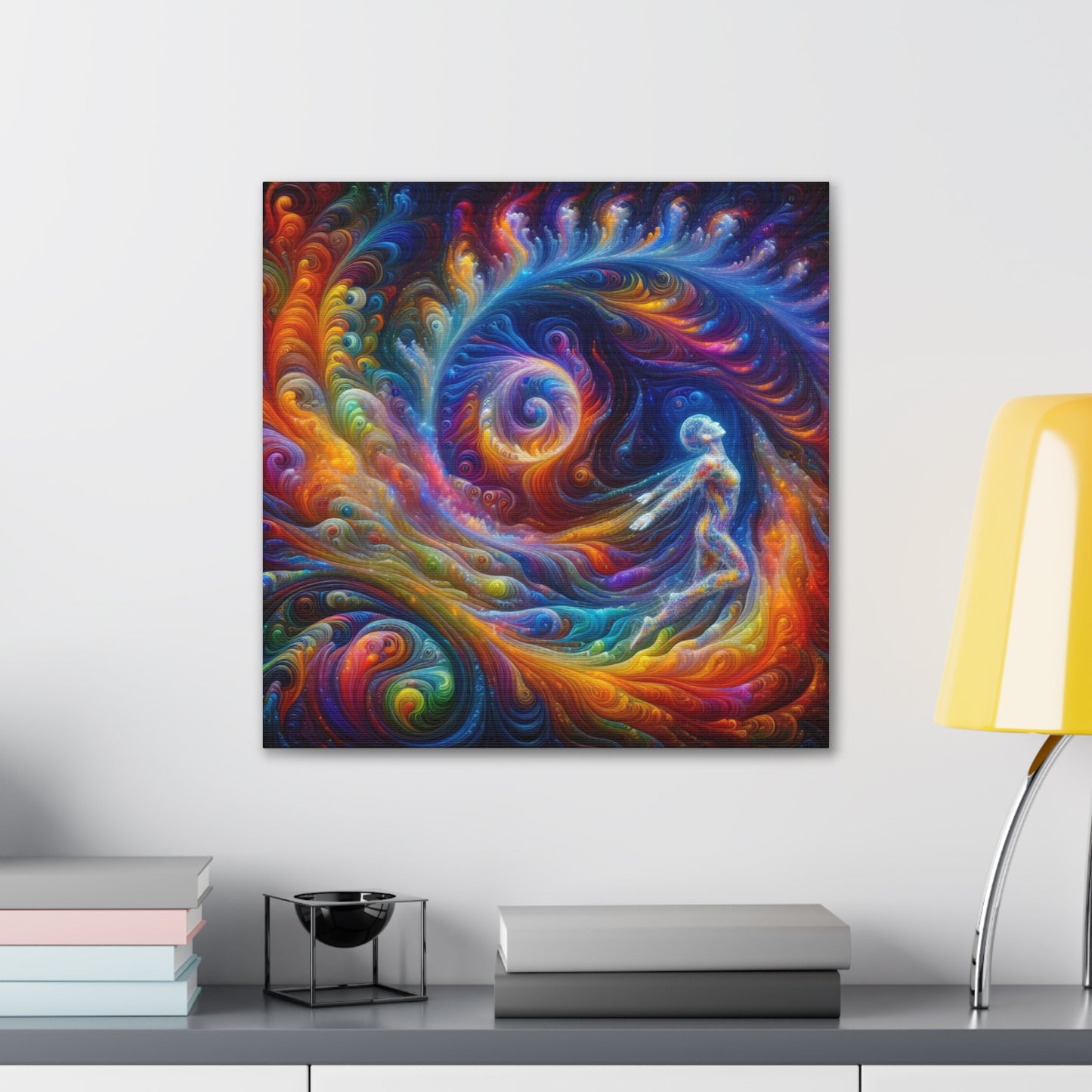 Fifth Dimension Ascension Canvas Wall Art